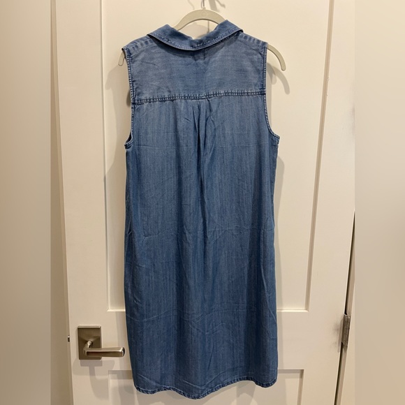 J Crew Denim Shift Dress S - Picture 3 of 3